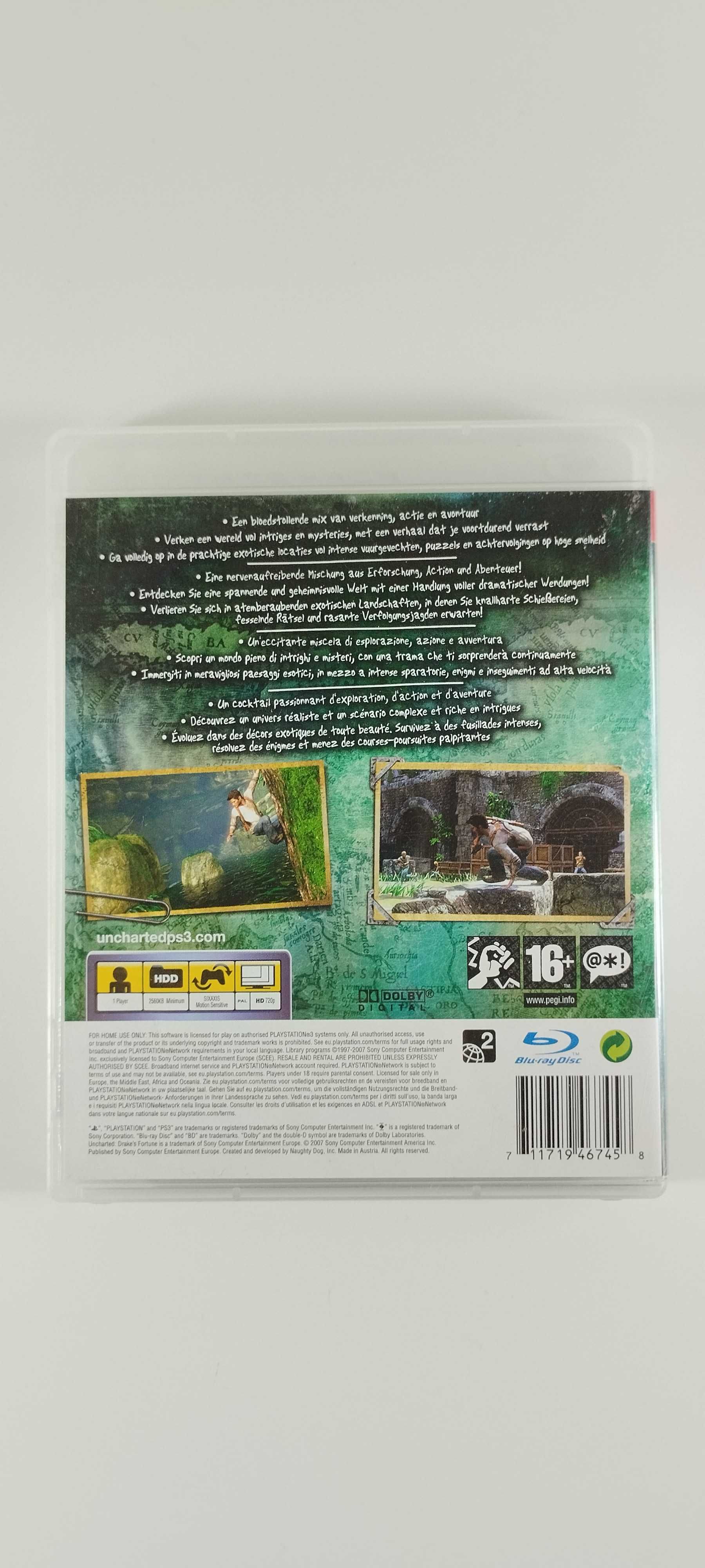 Uncharted Drake's Fortune Playstation 3 PS3