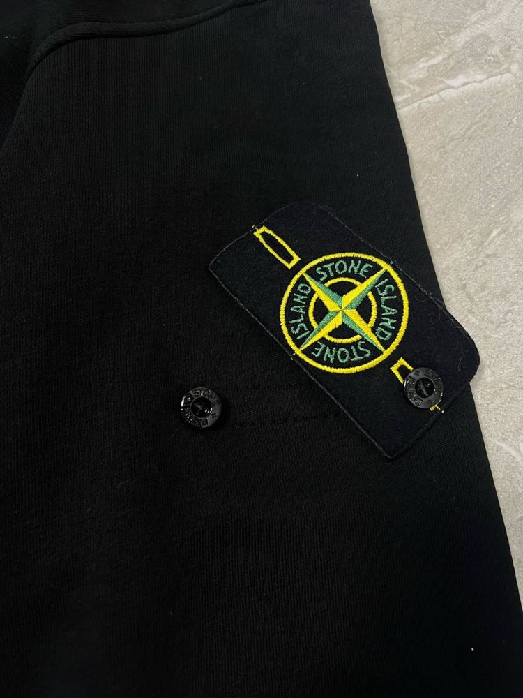 Олімпійка Stone Island на замку | Кофта Стон Айленд | Худі Стонік S-XL