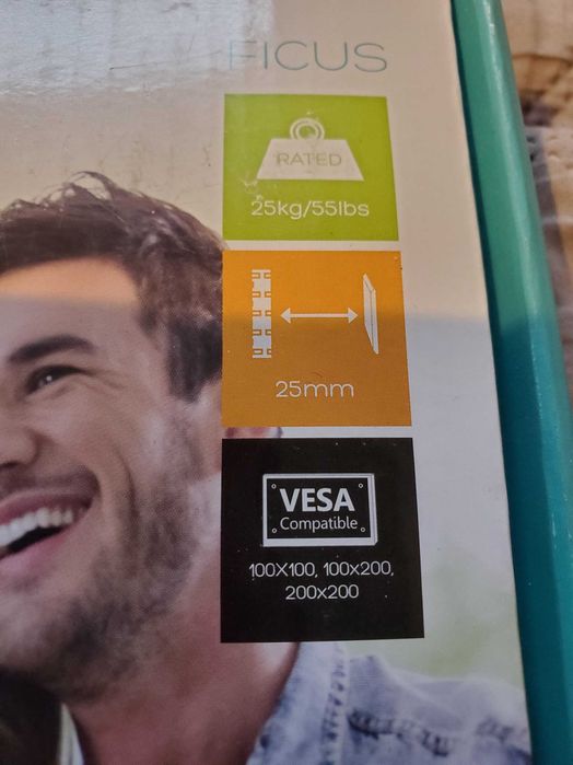 Uchwyt do telewizora wieszak ścienny vesa 100/200 42 cale tv