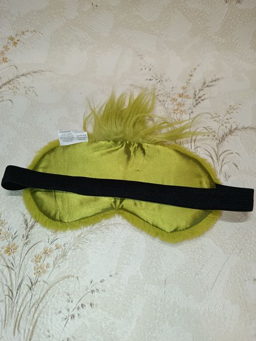 Маска для сна Гринч повязка для сна Grinch