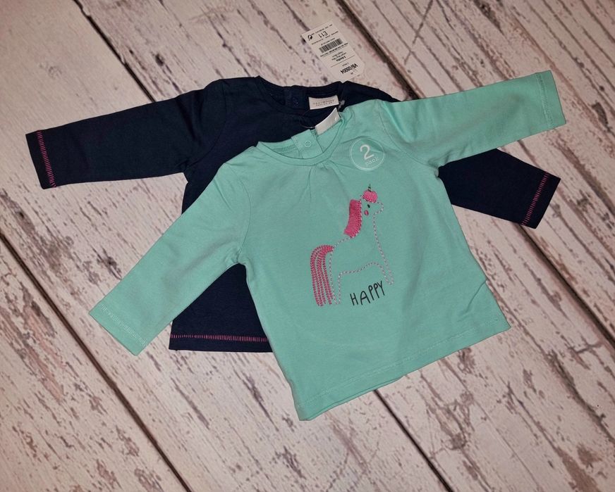Bluzeczki next 3-6 miesięcy 68