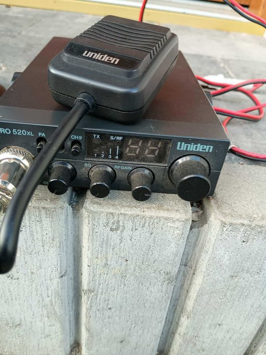 Radio CB Uniden 520 Pro+antena Wilson 95cm