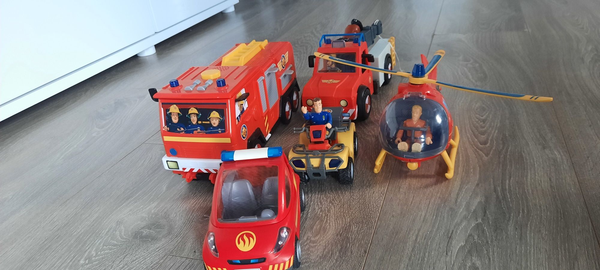 Pojazdy strażak sam zestaw