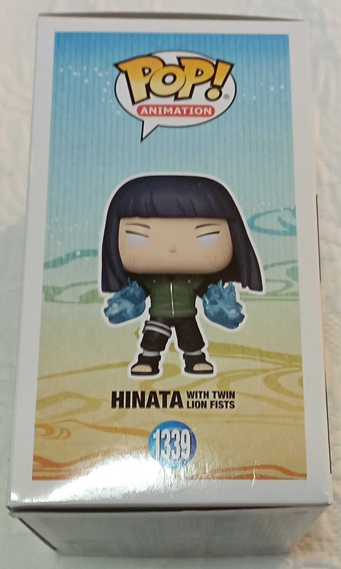 funko pop naruto 1339 hinata with twin lion fists chase