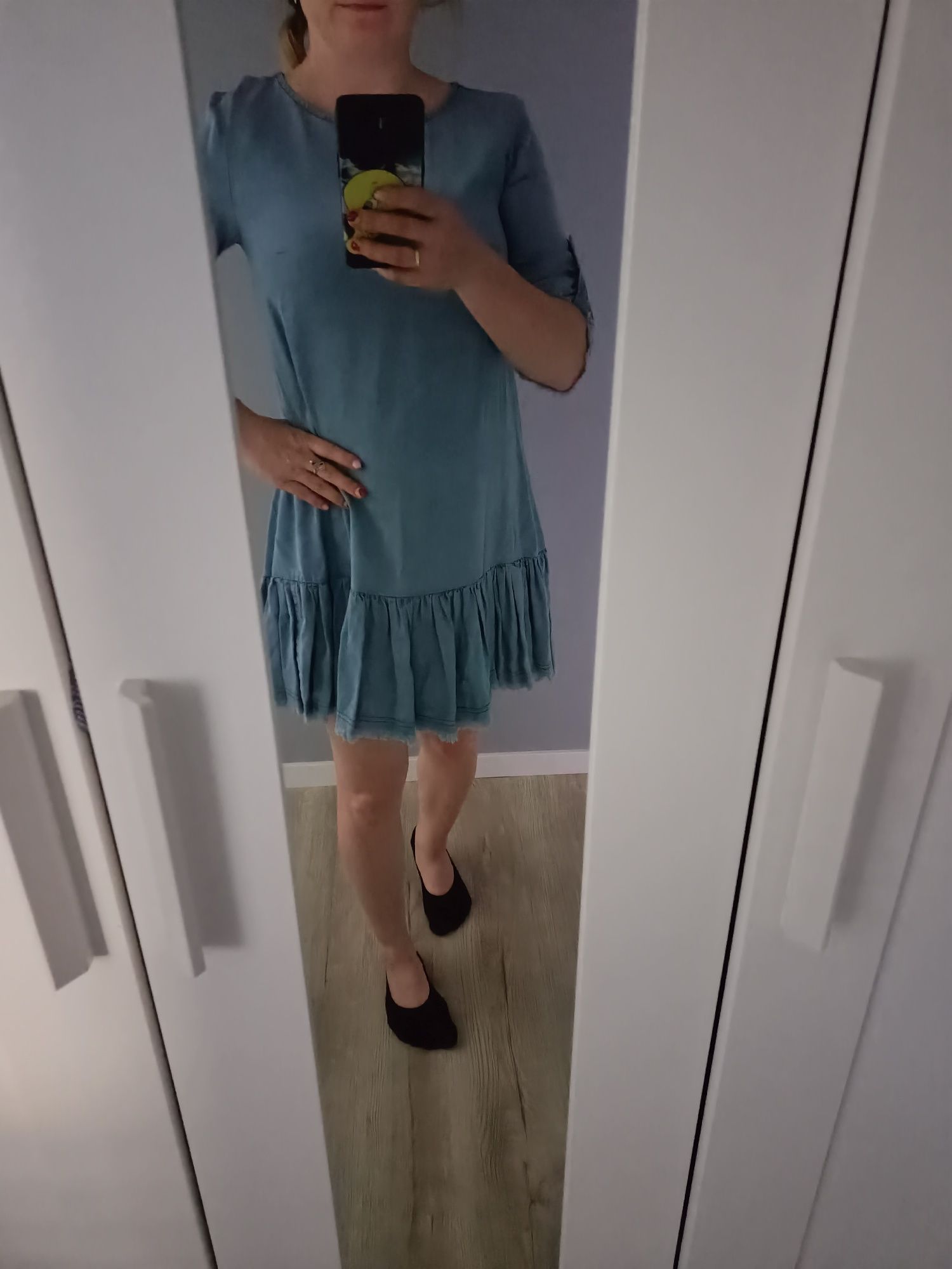 Nowa sukienka dżins S