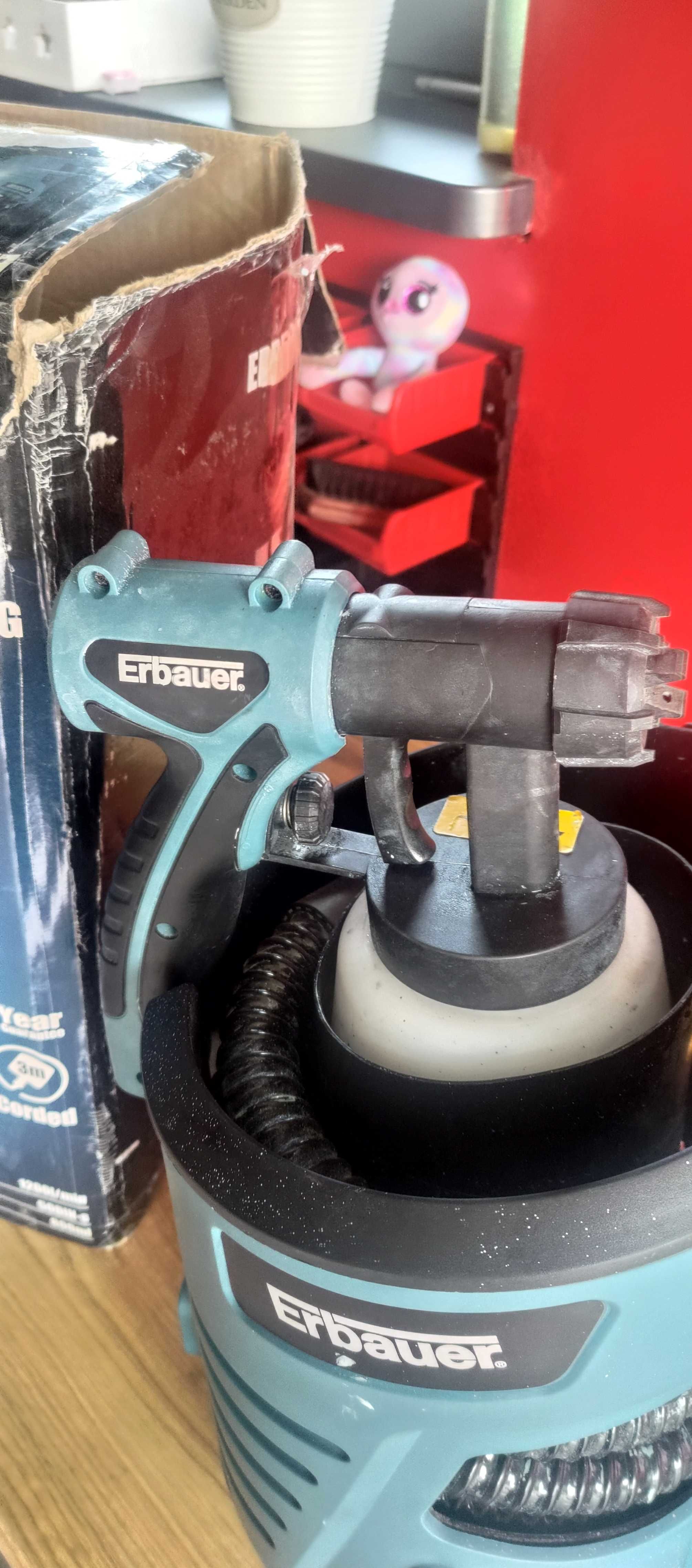 ERBAUER ERB561SRG 700W pistolet z kompresorem, wysyłka