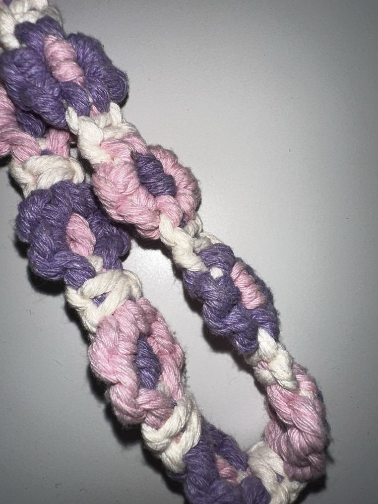 Porta Chaves em Macrame
