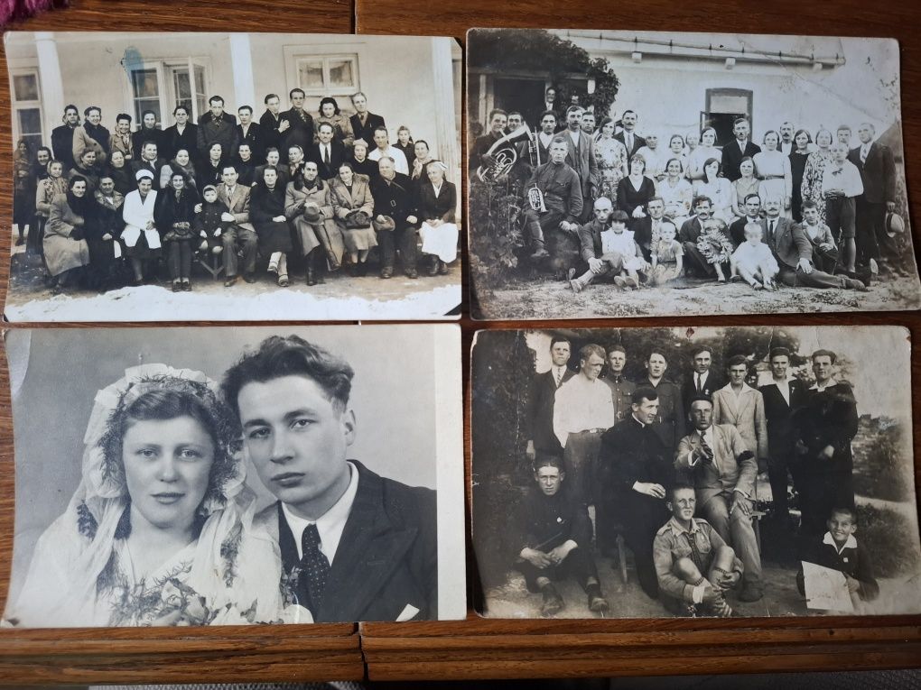 Stare, przedwojenne prywatne fotografie.