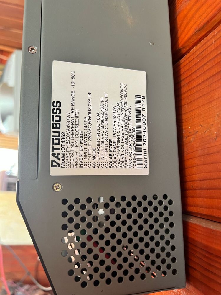 Гібридний інвертор 6200w DATOUBOSS