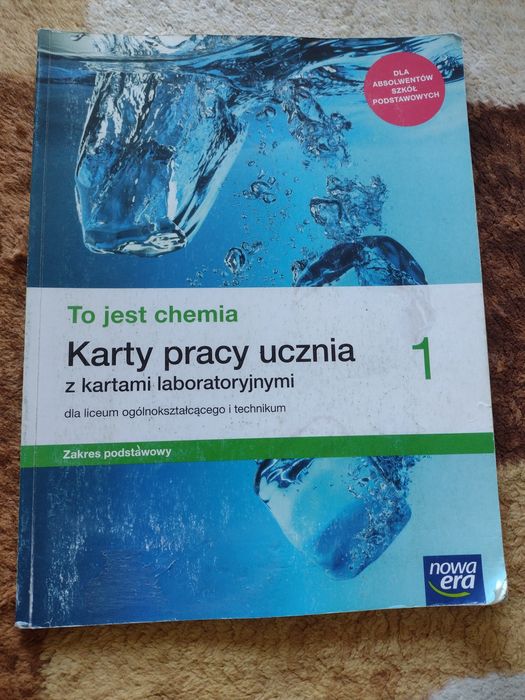 Karty pracy ucznia To jest Chemia 1