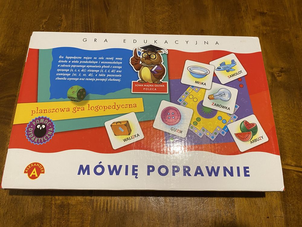 Mówie poprawnie gra logopedyczna