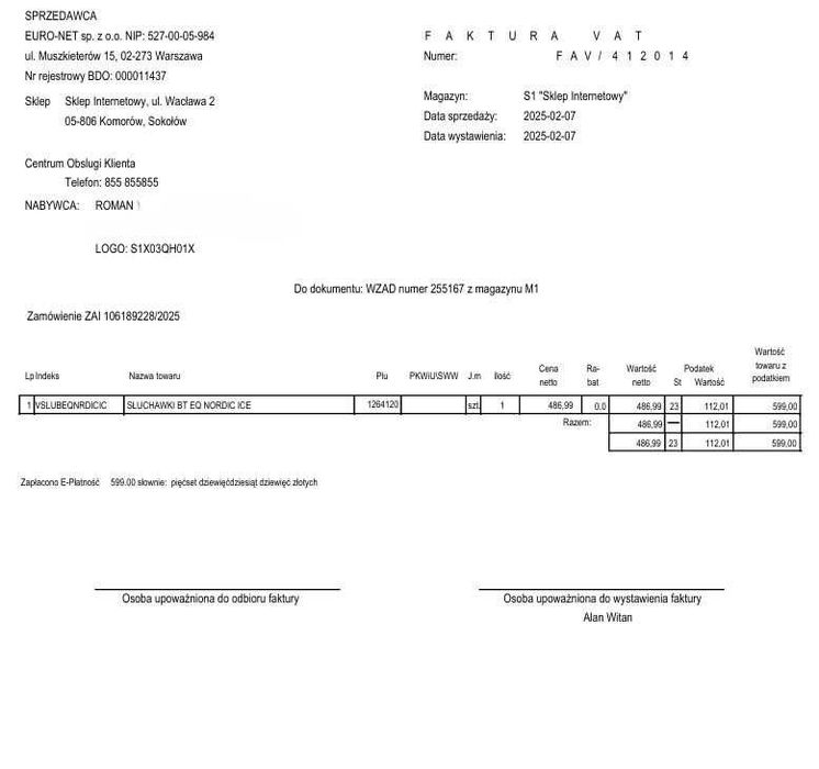 Bang & Olufsen Beoplay EQ Nordic Ice B&O słuchawki jak nowe dokanałowe