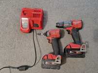 Milwaukee m18 FPD2 ony key FID2 wkretarka zakretarka zestaw