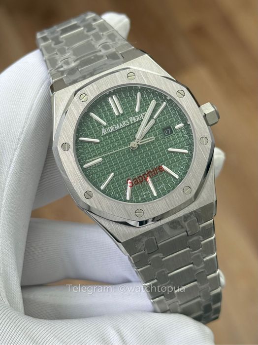 Годинник Audemars Piguet Royal Oak Green Dial