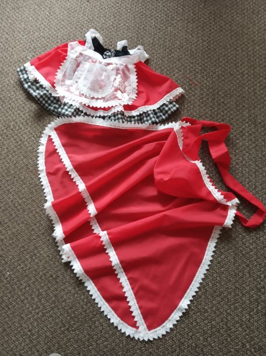 Czerwony kapturek przebranie/strój Nowy r. 110/116