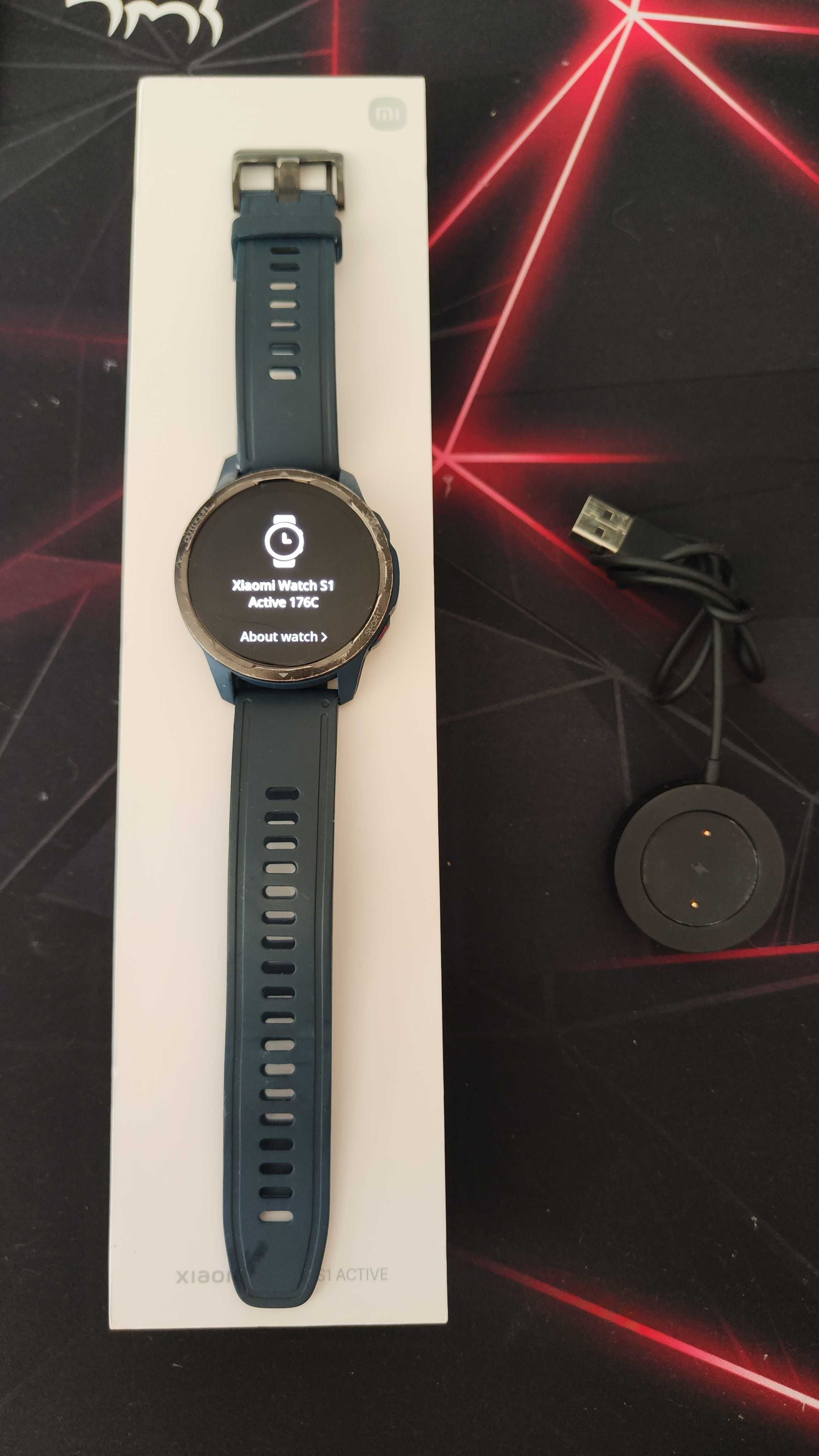 Xiaomi Watch S1 Active /płatności nfc/rozmowy BT/treningi z GPS/