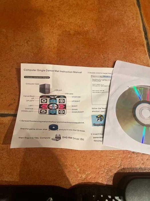 Tapete de dança USB