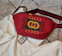 Gucci red bag nowa oryginalna nerka torebka torba