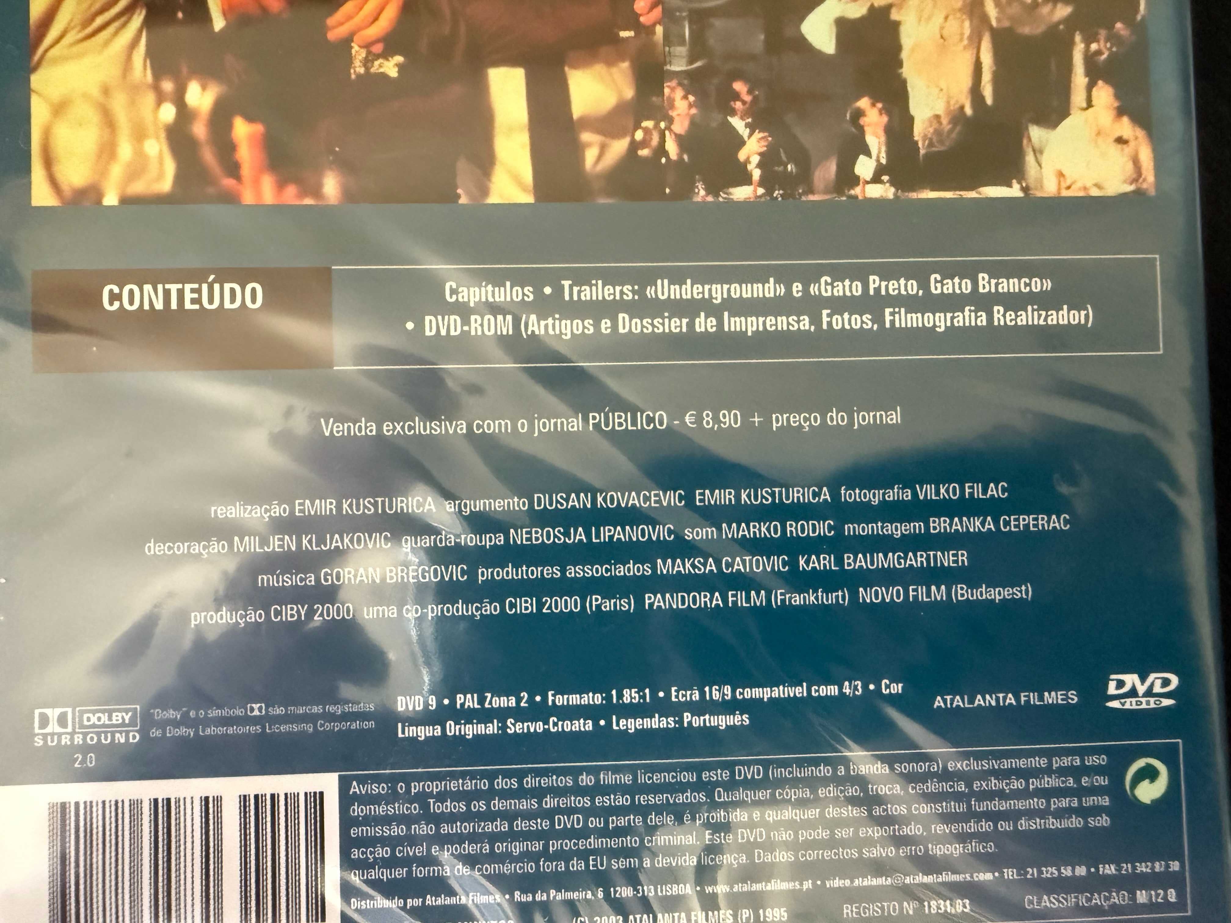 Emir Kusturica – Underground – NOVO – SELADO