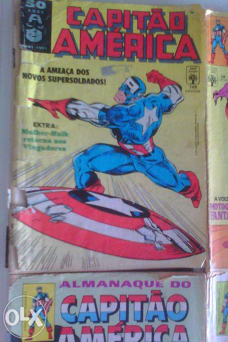 Livros - Marvel - Capitão América - Homem Ferro