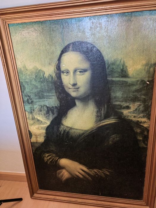 Quando antigo mona lisa