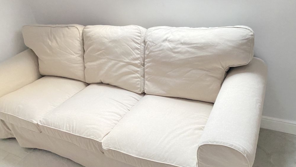 Sofa ektorp IKEA 3- osobowa dwa pokrowce