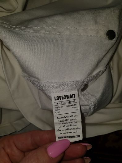 Nowe firmowe spodnie ciążowe Love2wait roz.30