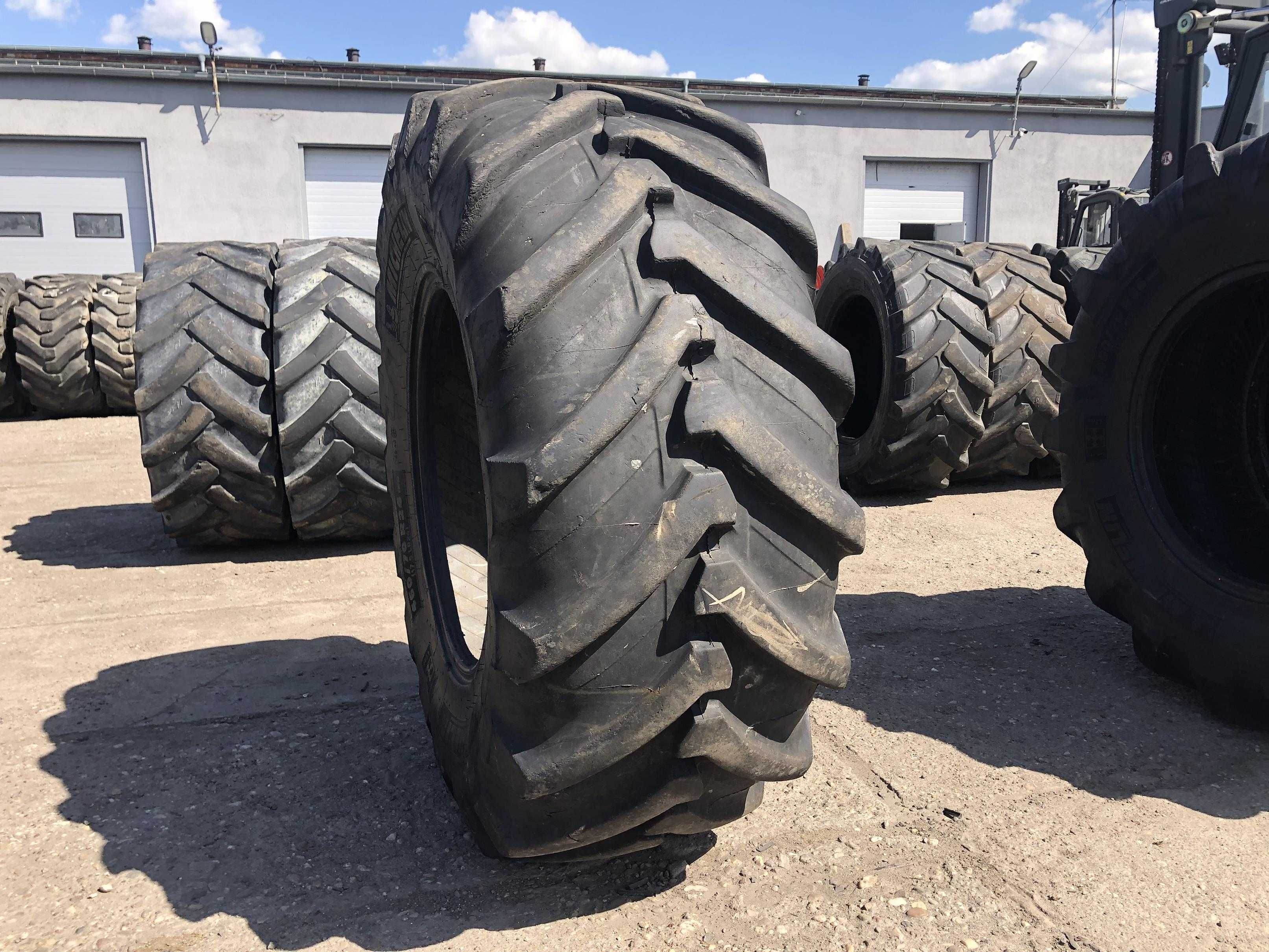 Opona Używana 460/70r24 Michelin XMCL 85% Możliwa Wysyłka 17.5LR24