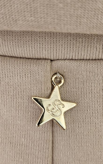 Beżowy garnitur marynarka spodnie Souvenir