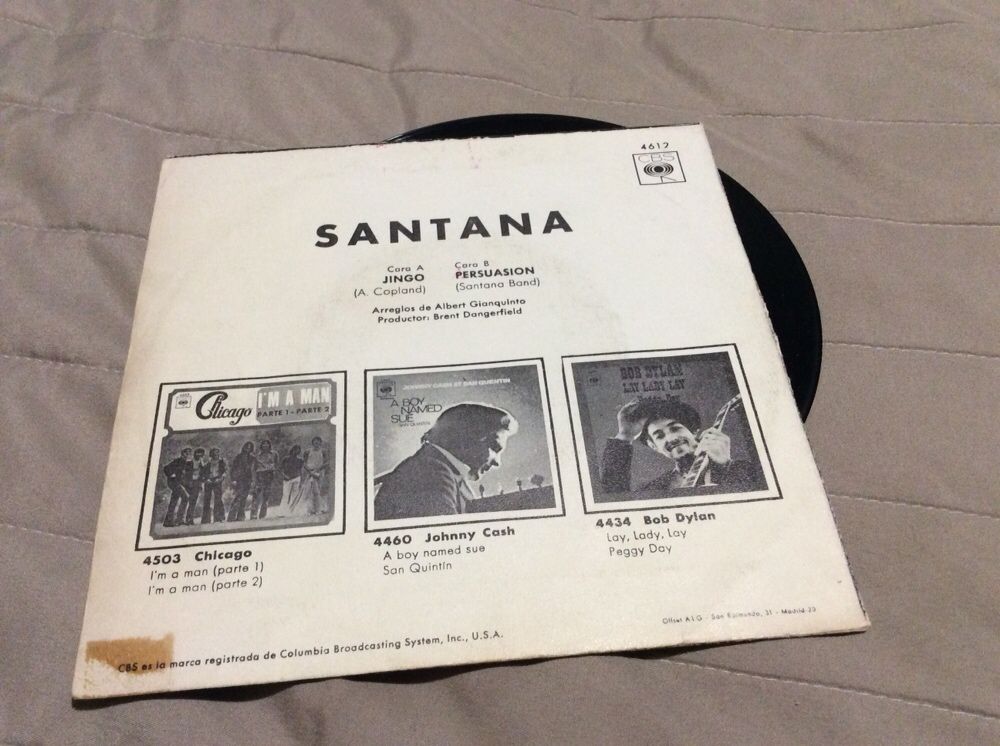 Single Santana Jingo 1970