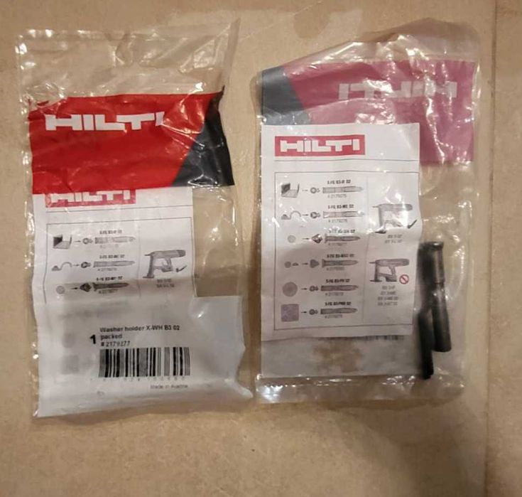 HILTI prowadnica kołka do osadzaka akumulator lufa BX 302 NOWY 2 szt