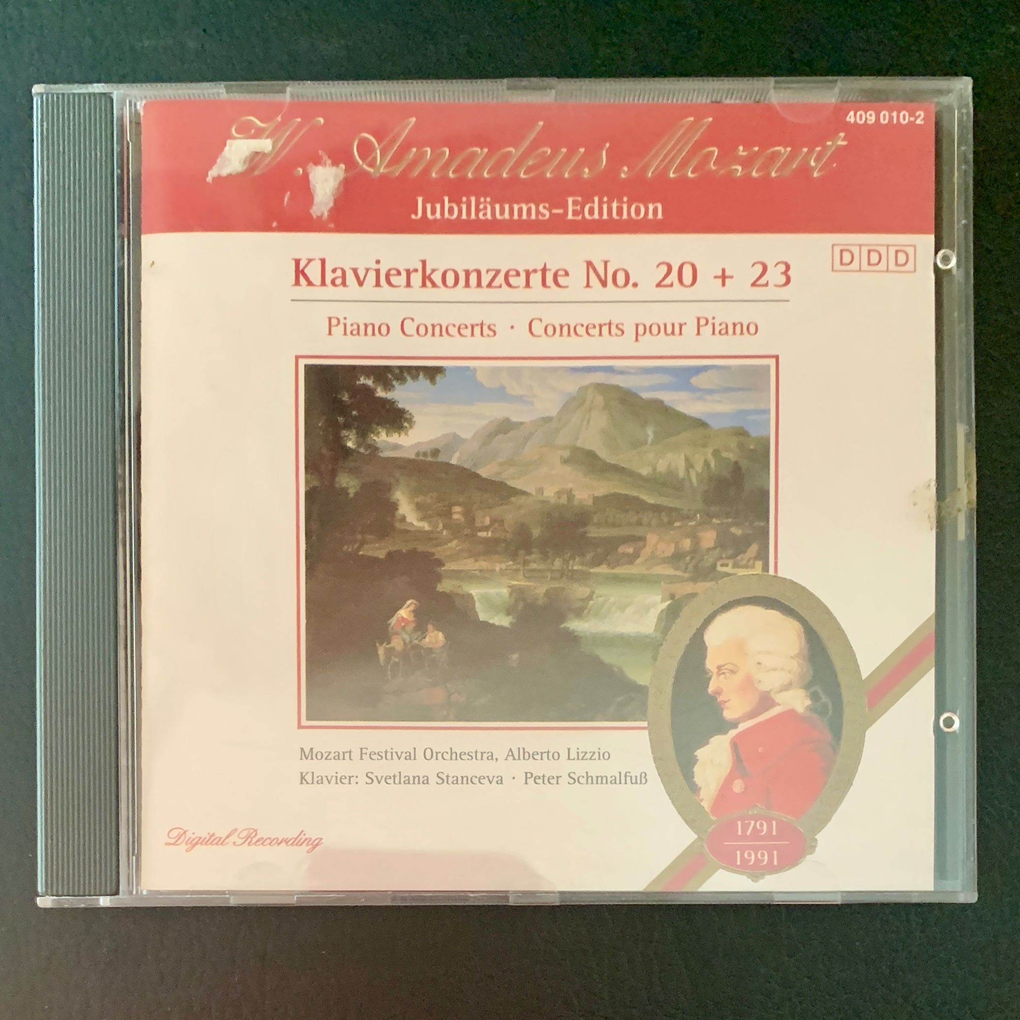 19. Mozart: concertos e serenatas: CDs música clássica