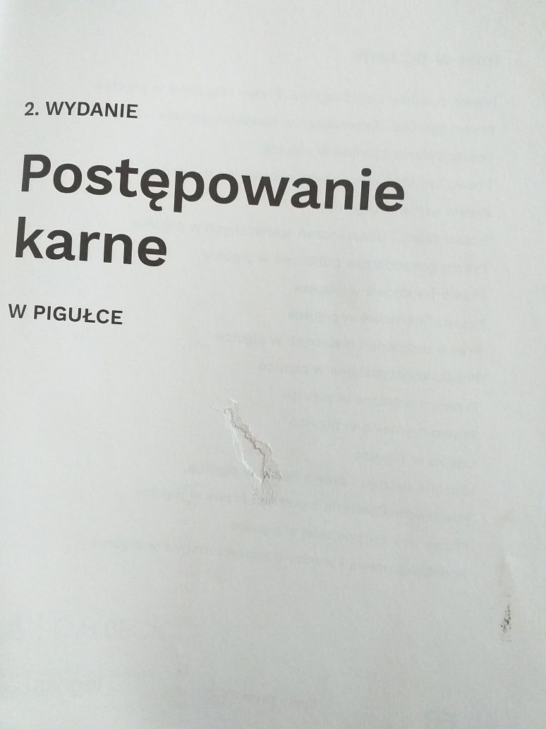 Postępowanie karne w pigułce