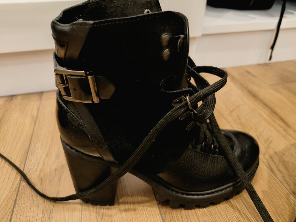 Buty botki roz. 36 Rage Age skóra