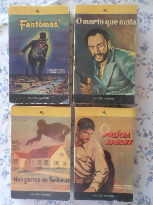 Colecção Escaravelho de Ouro e outros policiais antigos