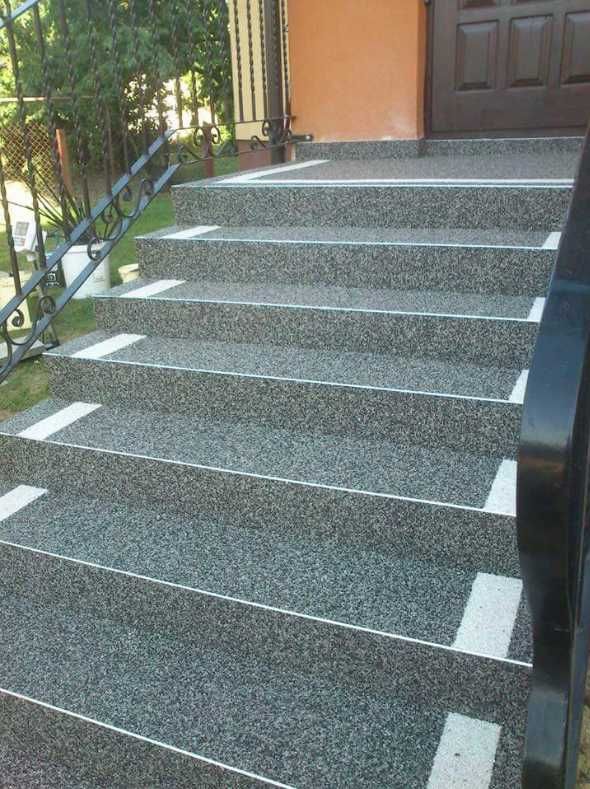 Kamienny Dywan Greinplast/Greinstone/Żywica na balkon,schody,taras.