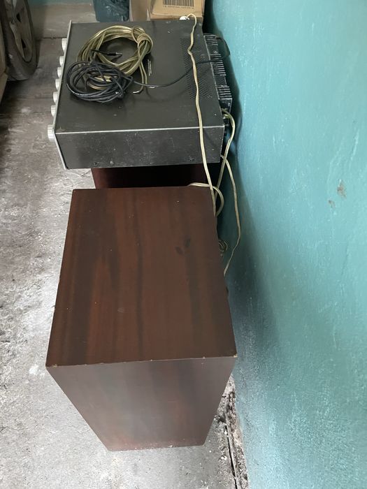 Усилитель Бриг-001 и колонки Radiotehnica S90