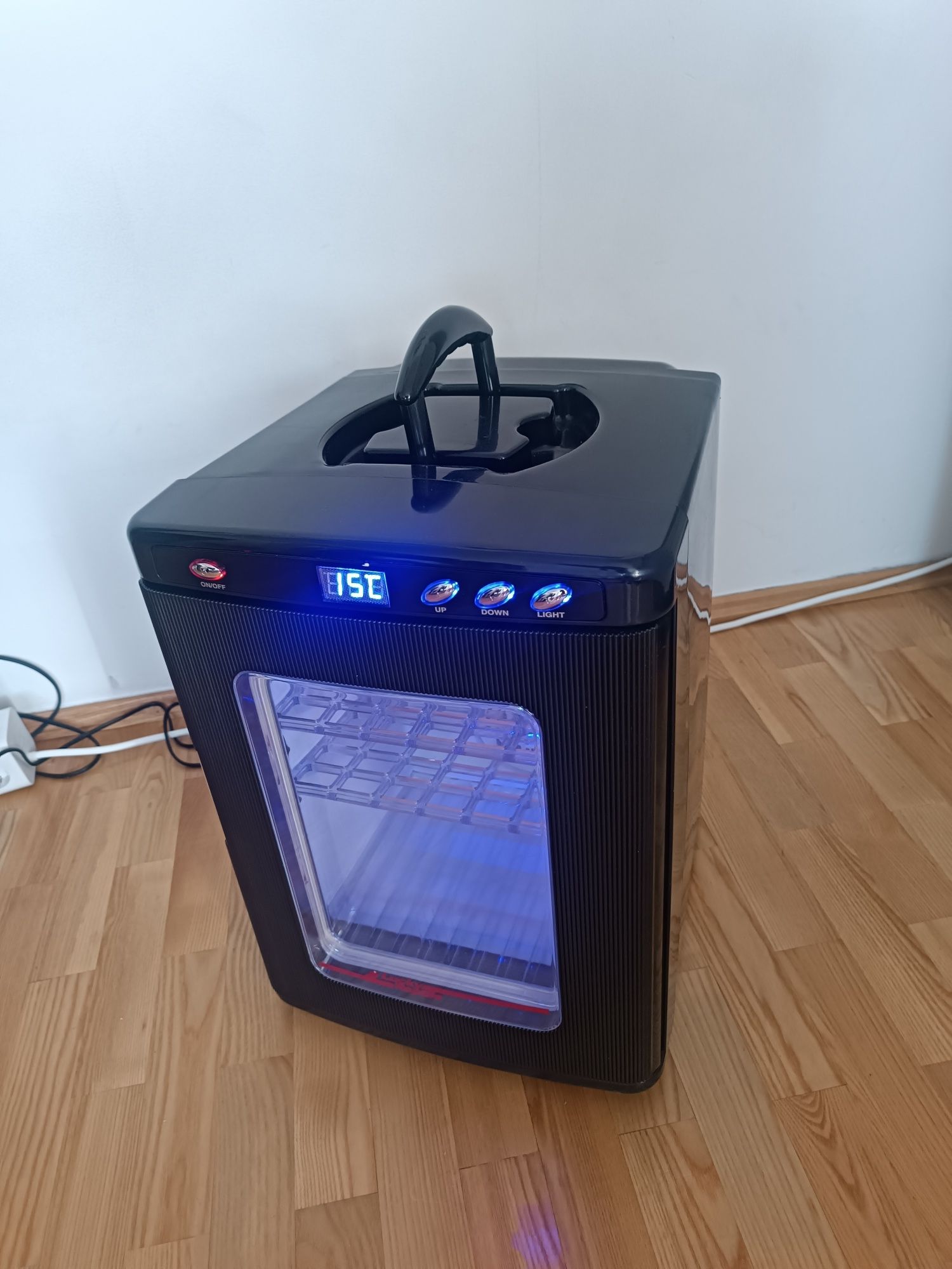 Inkubator Herp Nursey II Lucky Reptile 5-60 stopni lodówka 12V peltier