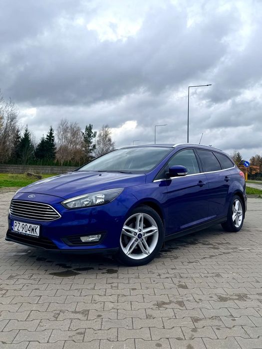 Ford Focus Focus MK3 2015 1.5 TDCI lift SALON POLSKA TITANIUM parkuje Led kamera