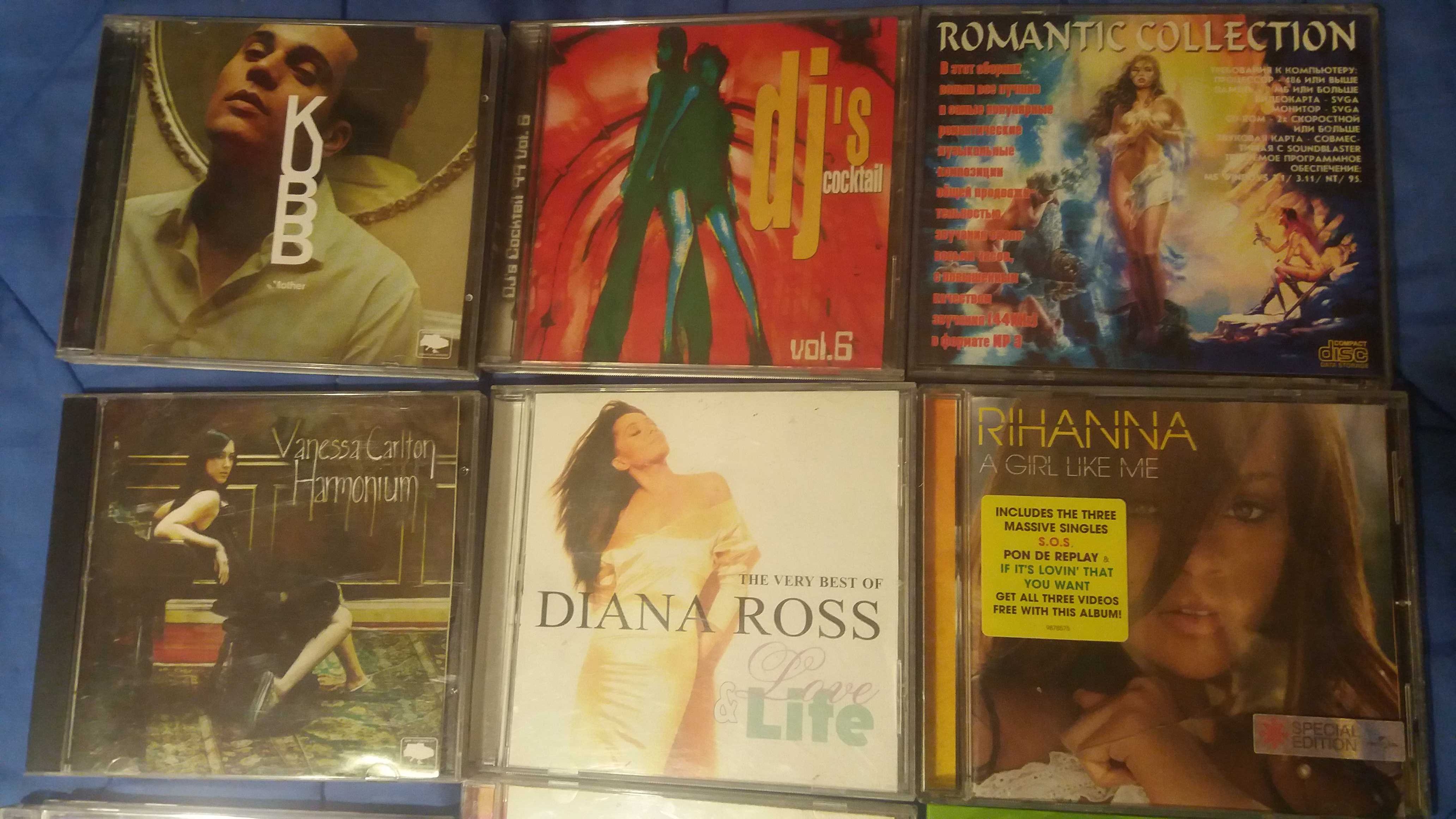 Українська та закордонна музика, фільми, мультикі на CD-DVD.