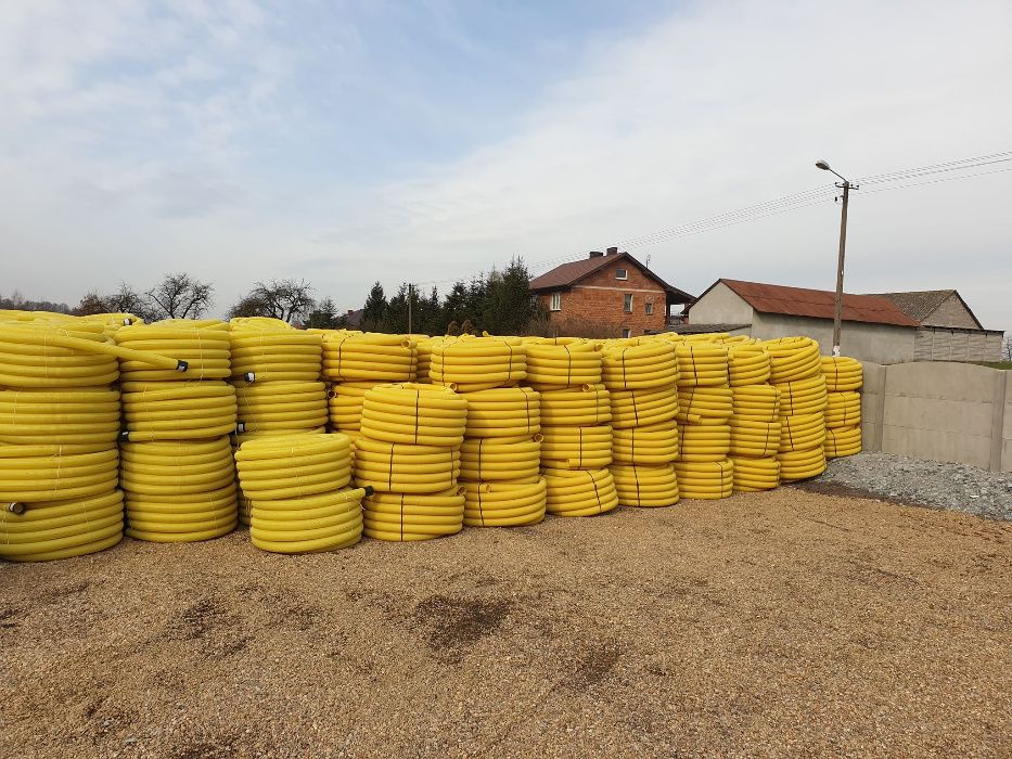 RURA MELIORACYJNA FI 80 FI-80 PESZEL PCV RURY drenarska melioracyjny