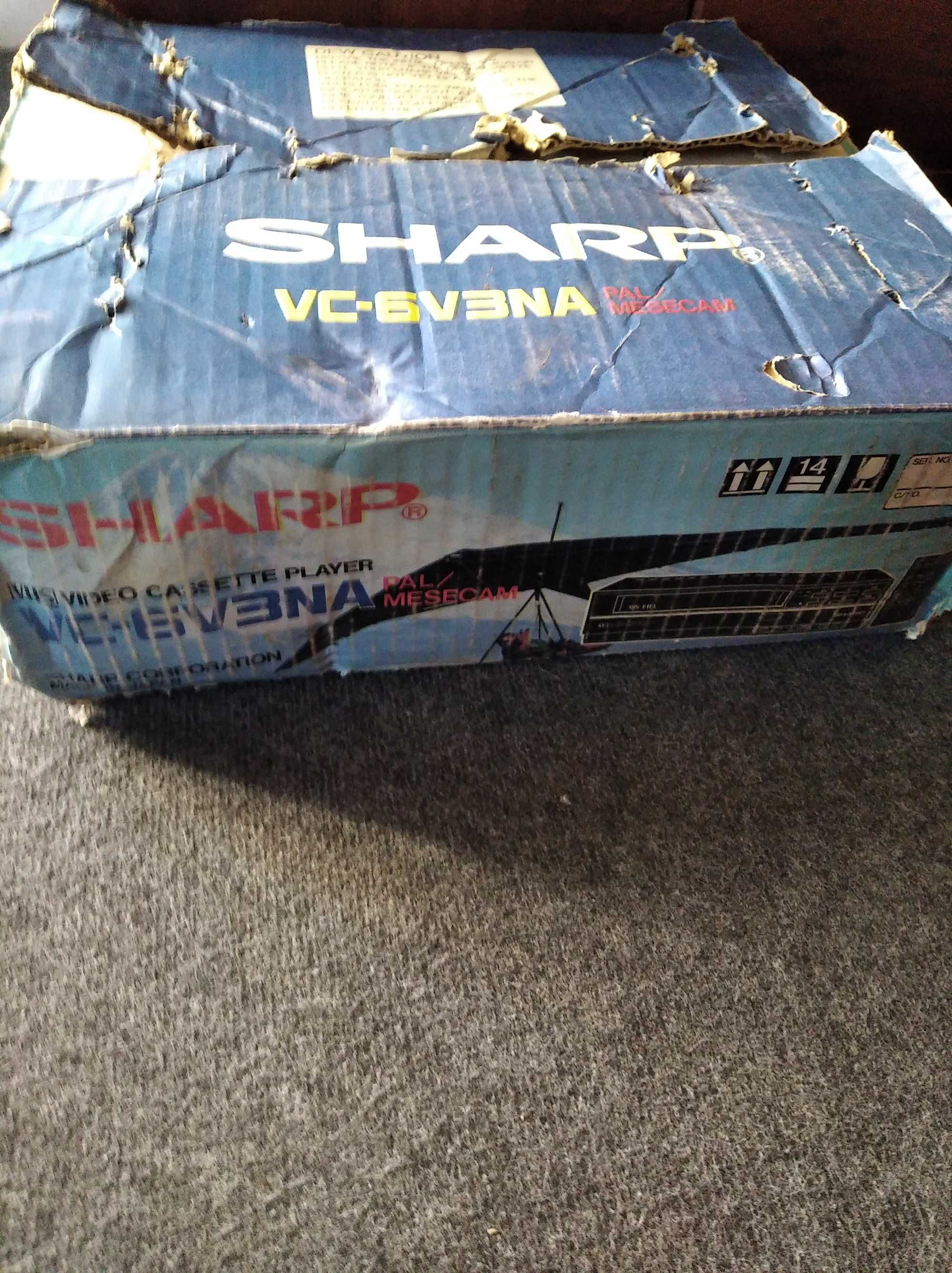 Magnetowid Sharp VC-6V3NA jak nowy karton