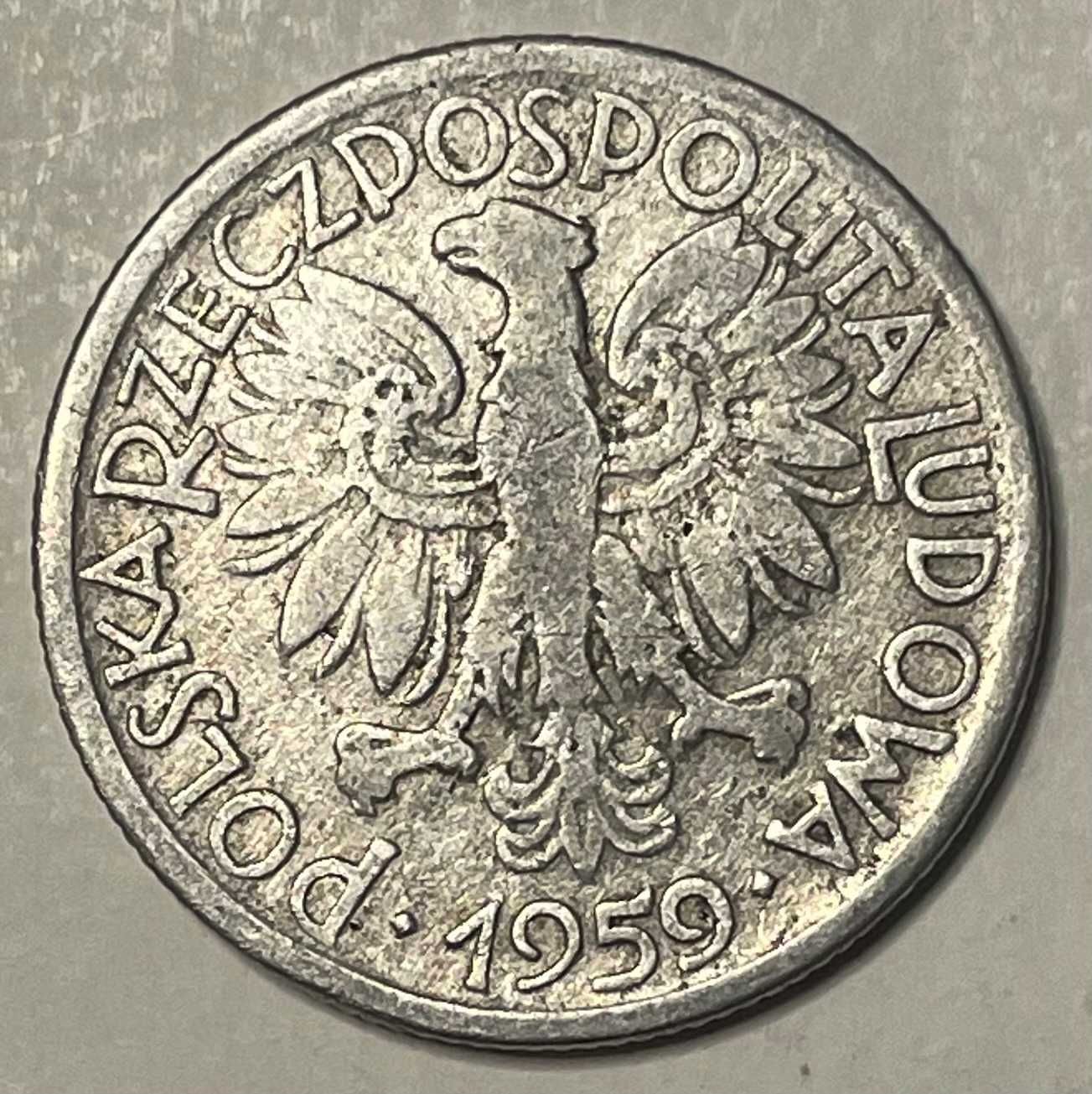 Moneta Polska 2 złote 1959