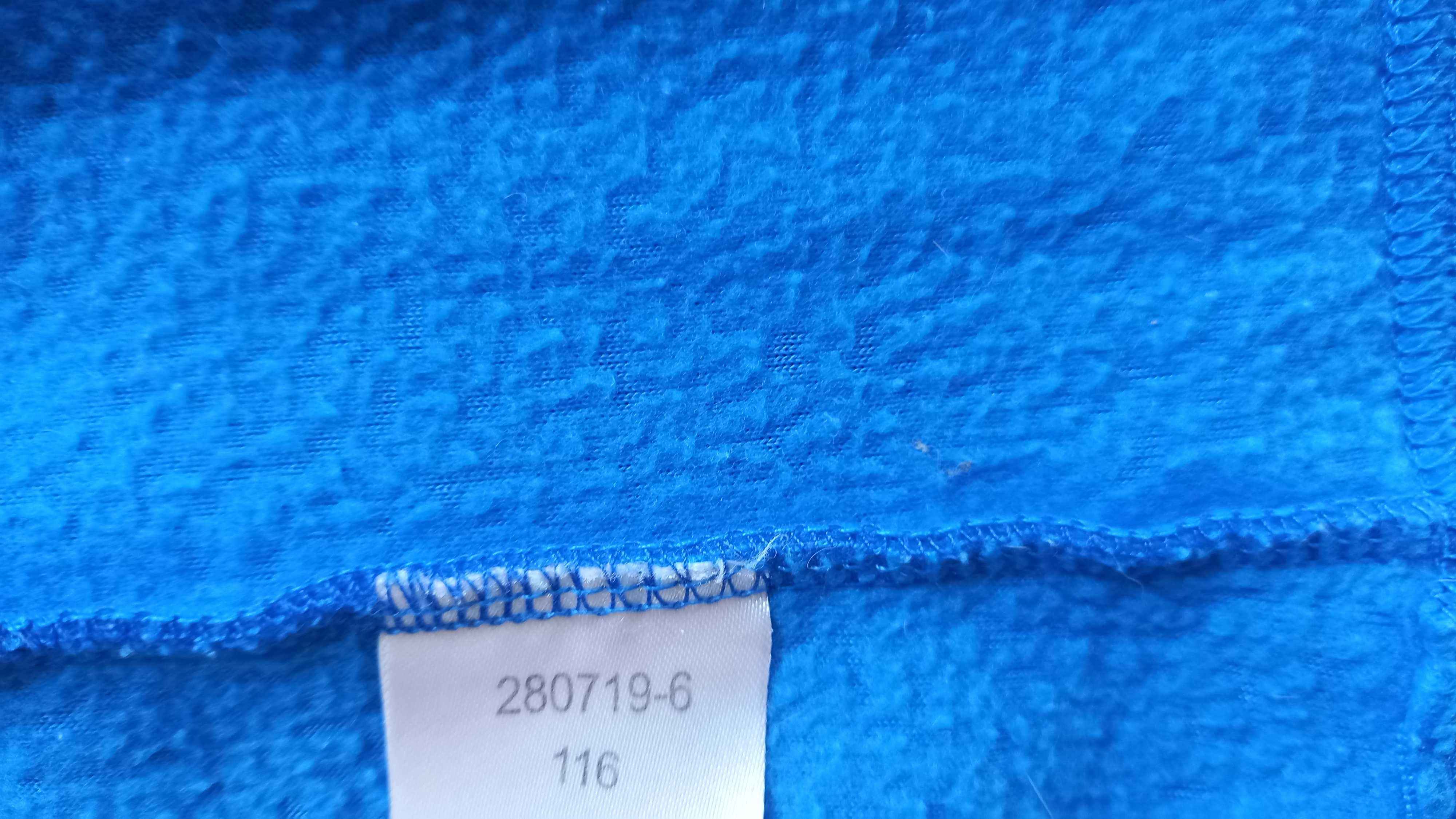 Szlafrok dziecięcy, Kids World rozmiar „116” , kolor  niebieski