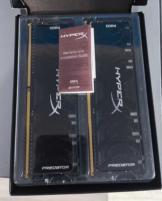 Kingston HyperX Predator DDR4 4000 mhz 2x8 Gb