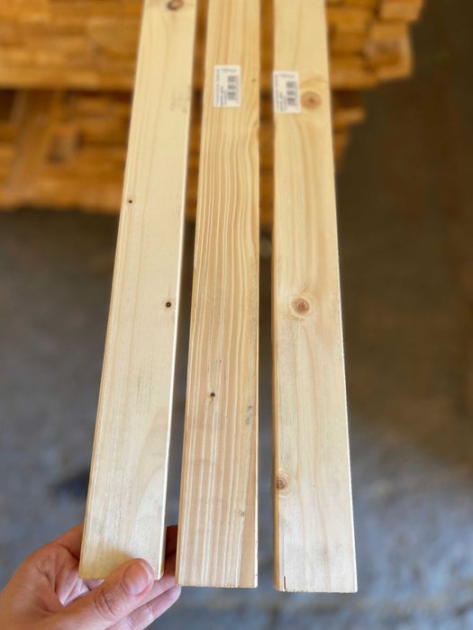 Lamele | deska | kantówka | świerk | strugana | 25 mm 45 mm 2,5 m