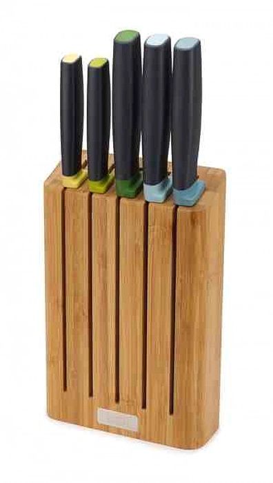 Zestaw blok Bamboo z 5 nożami Elevate, multi / Joseph Joseph