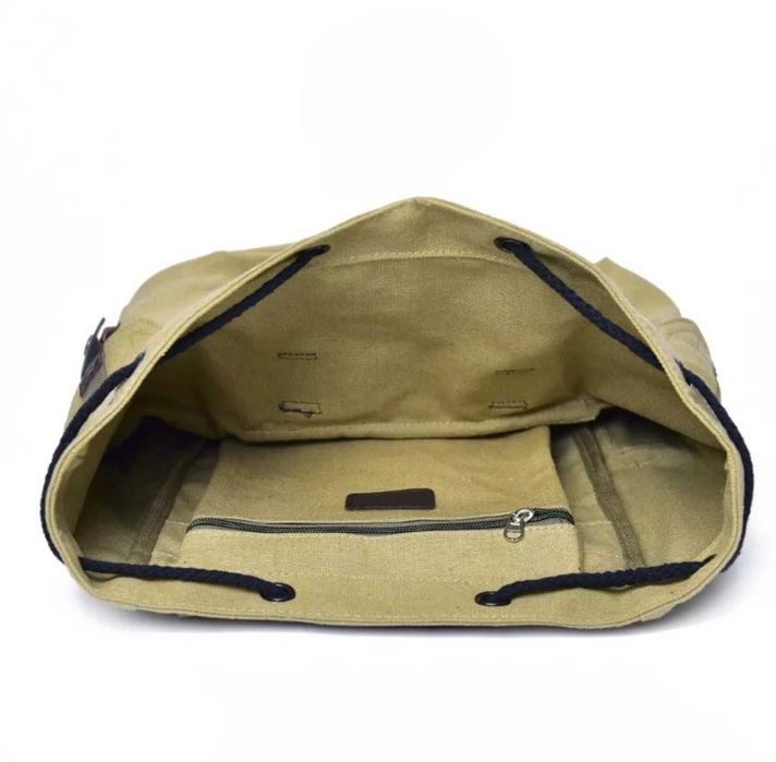 Mochila de em lona Nova 30 x 43 x 20 cm saco tela