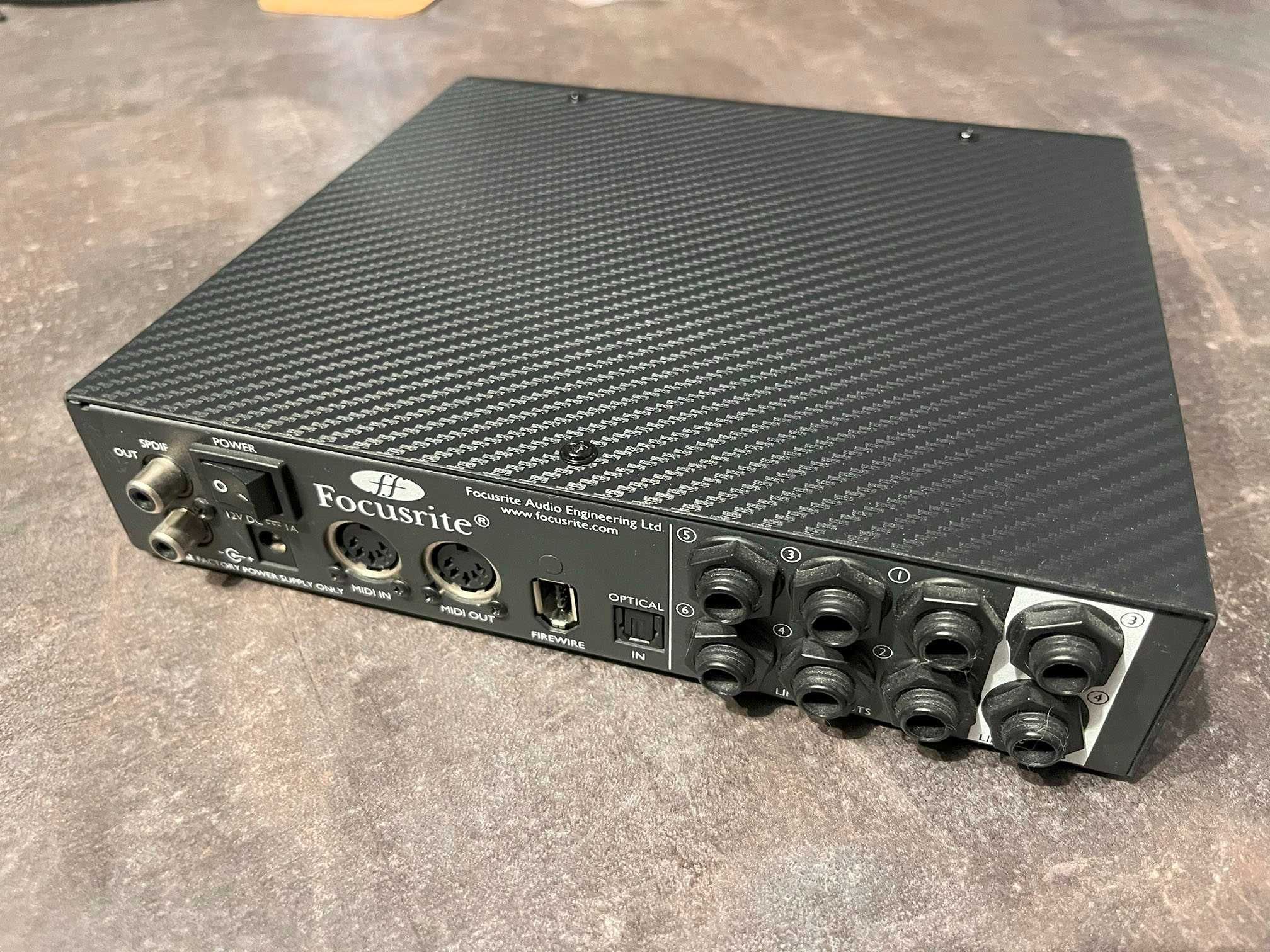 Interfejs audio Focusrite Saffire PRO 24 FireWire + karta PCIe + kable