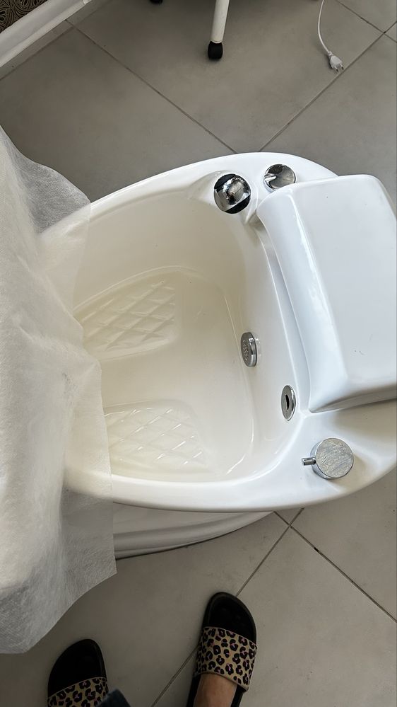 Fotel kosmetyczny pedicur